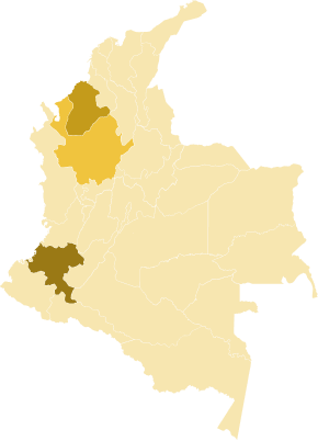 CFA - Cooperativa Financiera de Antioquia - mapa